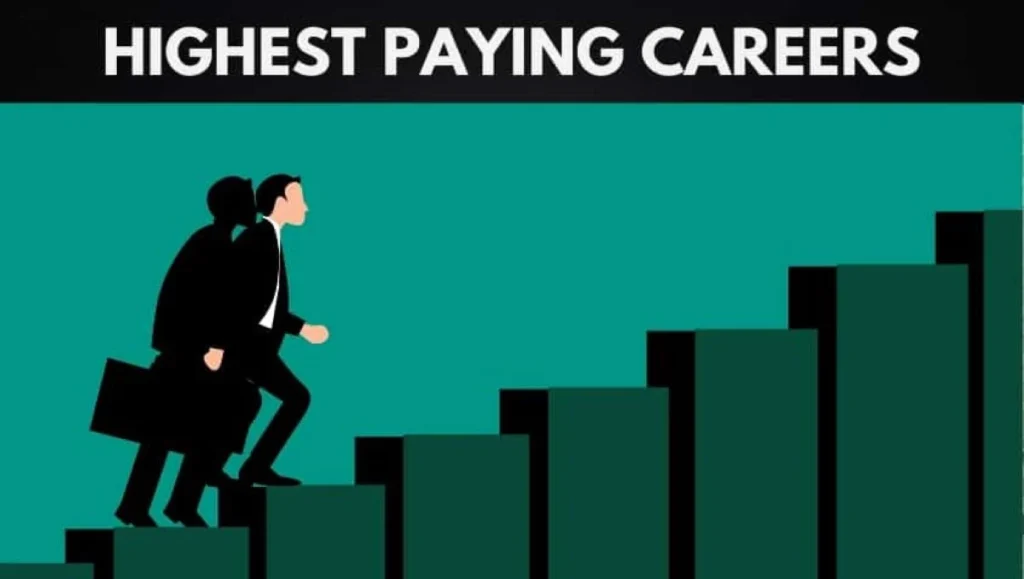 high paying jobs