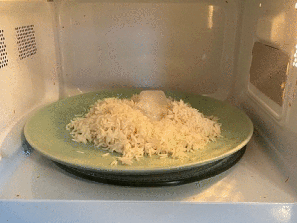 can you reheat rice
